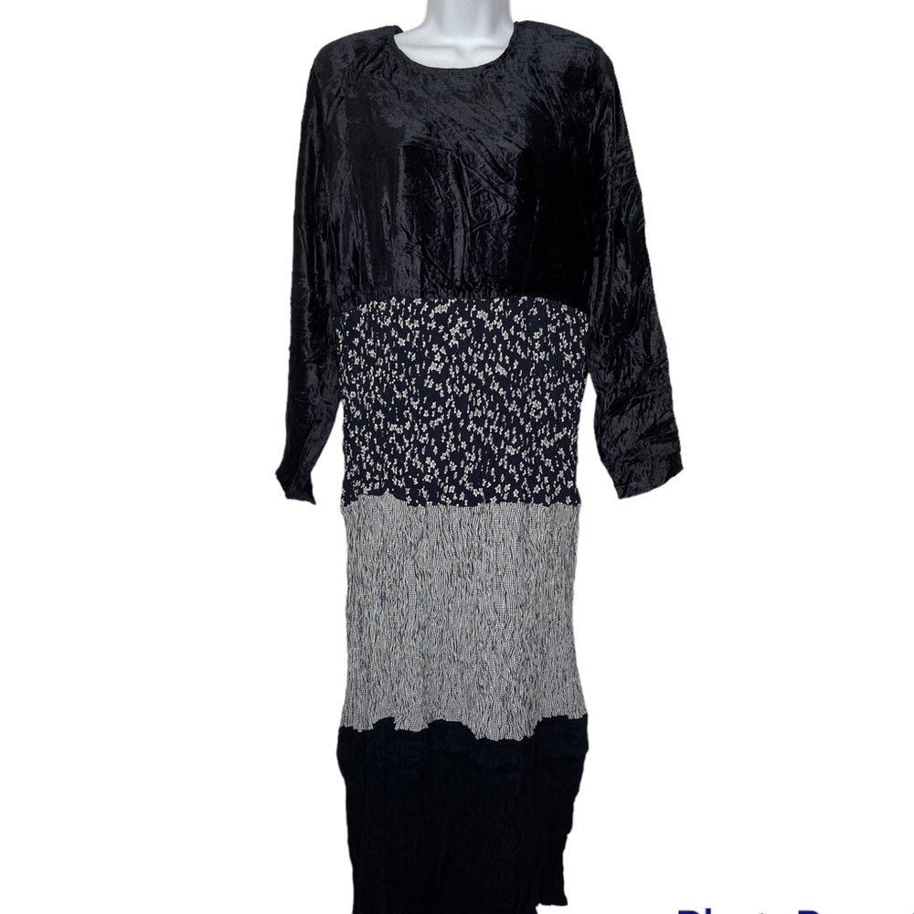 Bedford Fair Lifestyles Vintage Crinkle Dress NWT